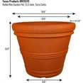 thumbnail image 2 of Tusco Products (#RR155) Rolled Rim Round Planter, Terra Cotta - 15.5” D x 13", 2 of 2