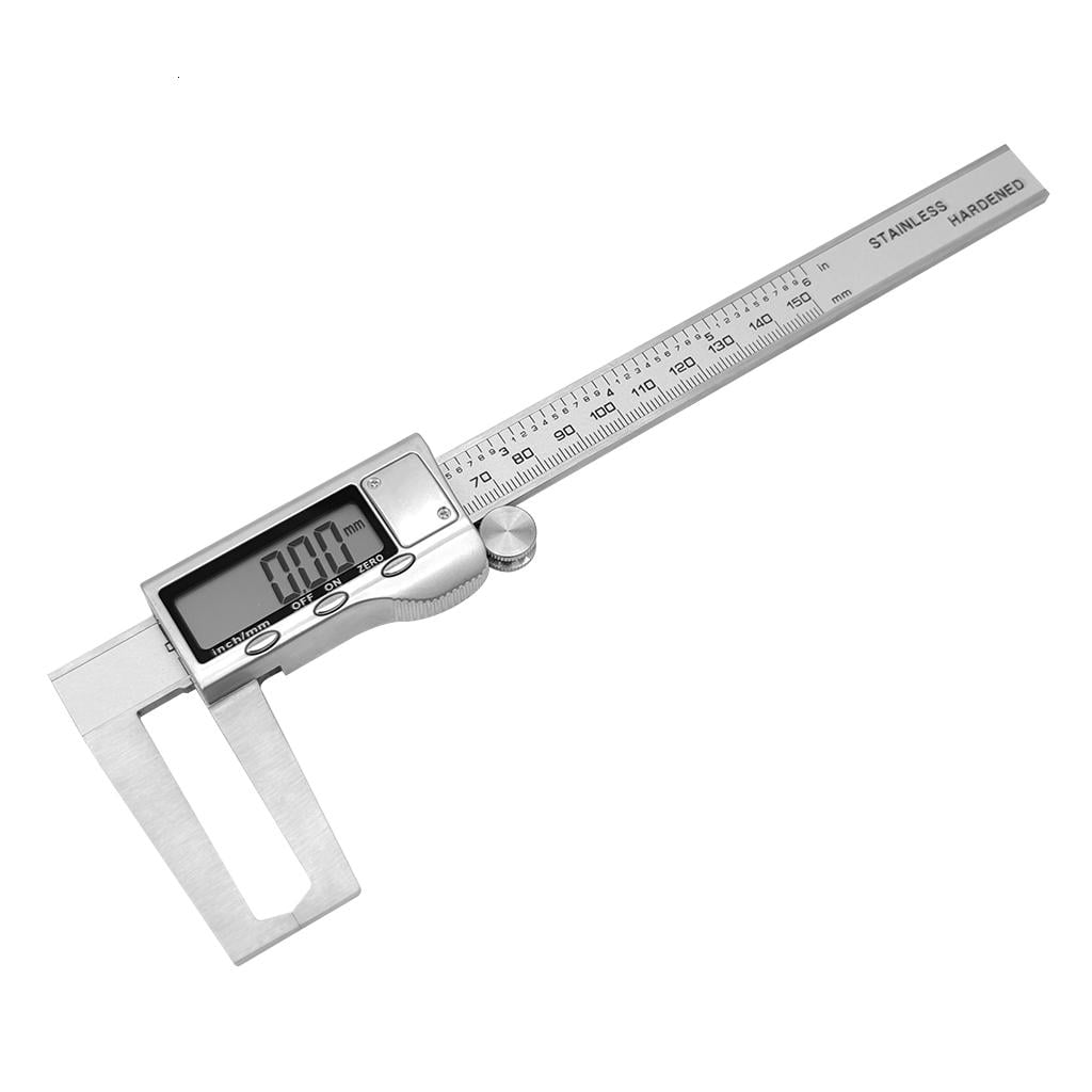 CEORPER Digital Brake Disc Rotor Gauge Caliper with for Extra Large LCD Screen Auto Off
