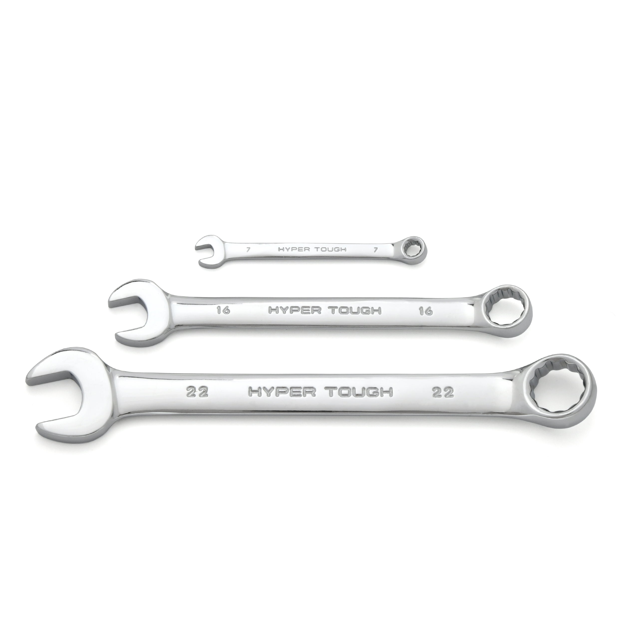Hyper Tough 16-Piece Metric Combination Wrench Tool Set, Hand Tools