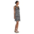 thumbnail image 3 of Lands' End Women's Cotton Jersey Sleeveless Swim Cover-up Dress Print, 3 of 3