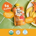 thumbnail image 3 of Once Upon a Farm Organic Refrigerated Baby Food Meat Protein Blend Apple, Coconut Milk, Chicken, Mango, 3.5oz Pouch, 3 of 10