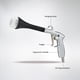 thumbnail image 5 of Soplador de polvo Pistola de limpieza de coches Tomshoo Pistola de aire de alta presión con 2 boquillas, 5 of 8