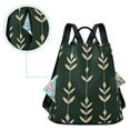 thumbnail image 5 of FORMRS Women's Travel Backpack Purse Anti-Theft Hidden Pockets Casual Shoulder Bag, Green Plants, 5 of 7