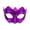 B002- Purple, variant on Mens Halloween Accessory, Masquerade Mask for Men, Vintage Eye Mask, Halloween Masquerade Mask, 6X4X1 Inch Black Matte Glitter Dust Retro Pointed Masquerade Eye Cover for Formal