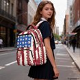 thumbnail image 7 of HELLHERO Baseball Flag Print 17 Inch School Bag, Ventilated Padded 600D Polyester Backpack for Elementary Back to School Daily Use, 7 of 7