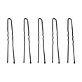 thumbnail image 1 of BESTYASH 100Ud Pasadores En U De Metal Negro Con Ondulado Para Peinados Y Sin Daño, 1 of 8