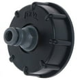 thumbnail image 2 of IBC Tank Tap 60mm Coarse Thread Fitting 1000 Litre Water Container Fitting, 2 of 4