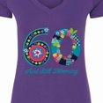 thumbnail image 4 of Inktastic Blooming 60th Birthday Women's V-Neck T-Shirt, 4 of 5