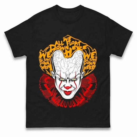 Pennywise Scary Clown Halloween T Shirts