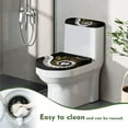 thumbnail image 4 of ZIATUBLE Piano Keys Toilet Tank Lid Cover and Toilet Seat Lid Cover Music Toilet Covers 2 Pieces Set Soft Seat Covers Tank Lip Covers Easy to Install Toilet Seat Lid Cover, 4 of 7