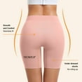 thumbnail image 3 of 3 Pack Slip Shorts for Women Under Dress Comfortable Smooth Seamless Boyshorts Buttlift Panties Biker Shorts, 3 of 7
