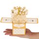 thumbnail image 5 of Tarjeta de aniversario de 60 años, tarjetas de aniversario feliz, tarjeta de aniversario de boda para esposa, hombres, ella, tono dorado, 5 of 6