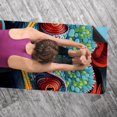 thumbnail image 5 of Chameleon Gym Yoga Mat Towel with Storage Bag, 72.8"x26.8" - Pilates, Fitness, Yoga Blankets - Suitable for Yoga, Pilates, Fitness, etc., 5 of 6