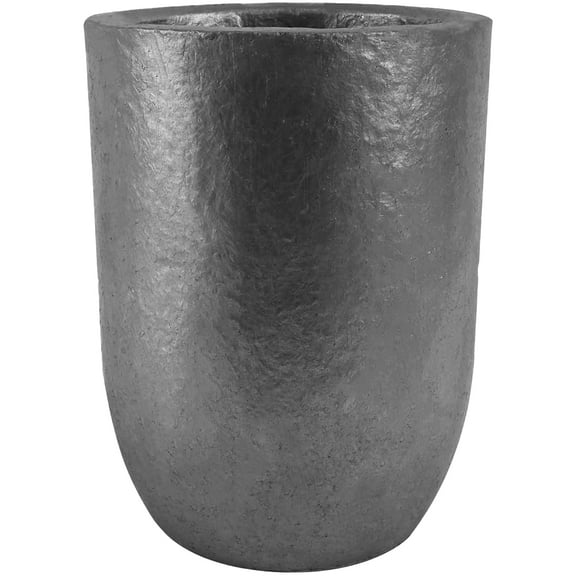 Nelyrho #12 (26.4lbs-12kg) Premium Graphite Crucible (Silicon Carbide Clay) - 1800°C/3272℉ High Temp - Melts Alum, Gold, Silver, Copper, Brass - Long Lasting