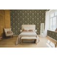 thumbnail image 4 of Galerie Wallcoverings  Cottage Chic Traditional Damask Vinyl on Non-woven Metallic Wallpaper Roll 33 feet x 21 inches - Beige, 4 of 5