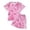 czb# Pink771, variant on CUZIBR Toddler Colorful Tie Dye Graphic Boys O-Neck Short Sleeve Tshirts Tops With Shorts Outfit Sets Kids Playwear Summer Clothes Sets,Navy,8-9 Years