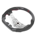 thumbnail image 2 of Steering Wheel Replacement Steering Wheel For  Finger Ridges Steering Wheel Upgraded Customized Steering Wheel Carbon Fiber Steering Wheel Nappa Preforated Leather Red Stitching, 2 of 8