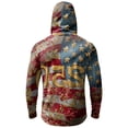thumbnail image 5 of 4Th of July Mens Hoodies, UV Protection Hoddie Cloth, 250Th Anniversary Long Sleeve Shirts, Patriotic Fishing Swearshirts for Men, Independence Day Party Favor Gifts Red Size: 2XL, 5 of 6