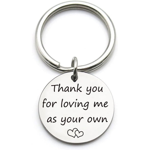 Regalo para madrastra y madre, gracias por amarme como si fuera tuyo, idea de regalo para suegra para el día de la madre de marido, hija, hijo y niños