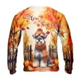 thumbnail image 2 of Happy Thanksgiving Schnauzer Give Thanks Fall Beanie Scarf Welcome All Over Print 3D Sweatshirt Unisex Merch Miniature Schnauzer Dog Lover - 00020, 2 of 6