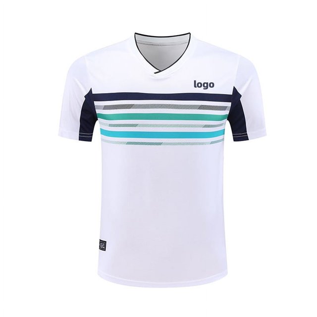 2024 New Crooked ~ Short-sleeved T-shirt Summer Loose Sports Quick-drying Jersey Badminton Clothes Leisure T-shirt Children