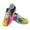 Psychedelic Music Wave, variant on HELLHERO Pi Symbol Soft Running Shoes, Transpirable Mesh Athletic Trainers for Gym Walking Camping and Daily Travel