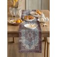 thumbnail image 3 of Retro Southwest Table Runner 72 Inches Long,Boho Rustic Ethnic Tribal Patterns Red Cotton Linen Table Runners Dresser Scarves,Fabric Tabletop Scarf Furniture Cover for Home Dinner Party 13"x72", 3 of 9
