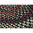 thumbnail image 3 of Colonial Mills Chestnut Knoll Braided Black Area Rug 8x8, 3 of 3