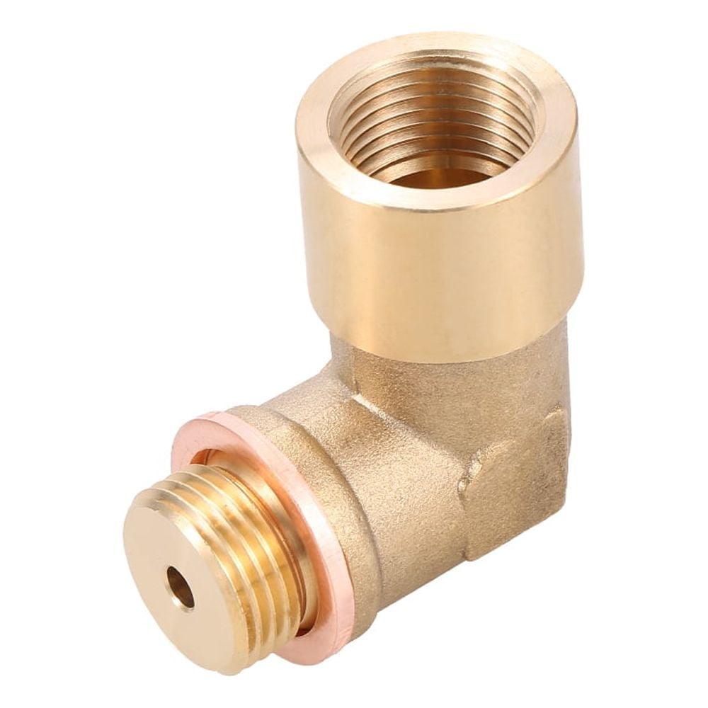 LQCrafK 90 Degree Sensor Extender Sensor Spacer Spark Plug Adapter M18 x 1.5