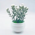 thumbnail image 1 of Lefu Simulation Gypsophila Small Potted Artificial Flower Artificial Flower Ornament, 1 of 5