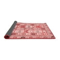 thumbnail image 2 of Ahgly Company Indoor Square Abstract Red Modern Area Rugs, 5' Square, 2 of 4