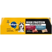 Pedigree High Protein Beef Lamb & Chicken Turkey In Gravy Multipack Wet Dog Food (12) 13.2 Oz. Cans