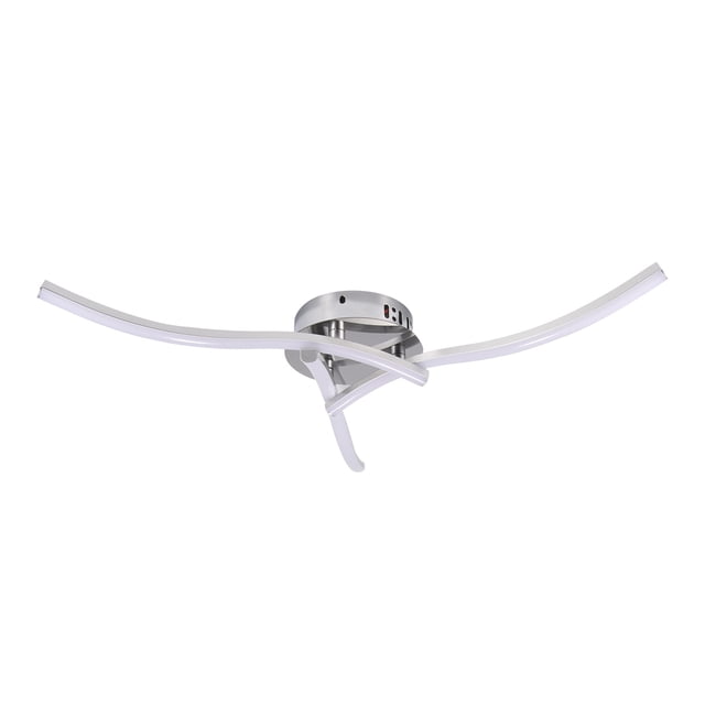 Lámpara De Techo Led Moderna De 18W Lámpara De Montaje En Techo De Triple Luz De Aluminio Lámparas Colgantes Onduladas Decorativas Luz Protectora Para Los Ojos Para El Dormitorio Sala De Estar Cocina Speravity HA027753-01