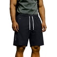 thumbnail image 3 of Afuyipoi ​Men's Athletic Training Shorts with Zipper Pockets, Quick Dry Performance Gym Shorts, Elastic Waist Summer Workout Shorts for Fitness and Jogging Black Size L, 3 of 8