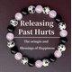 thumbnail image 3 of Reiki infundido liberar el pasado duele pulsera Reiki Joyería Pulseras de piedras preciosas pulseras de cristal, 3 of 7