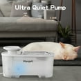thumbnail image 5 of Mavpet 2.5L/84oz Automatic Cat Water Fountain with Wireless Pump, Visible Water Level with 2 Filters, 5 of 7