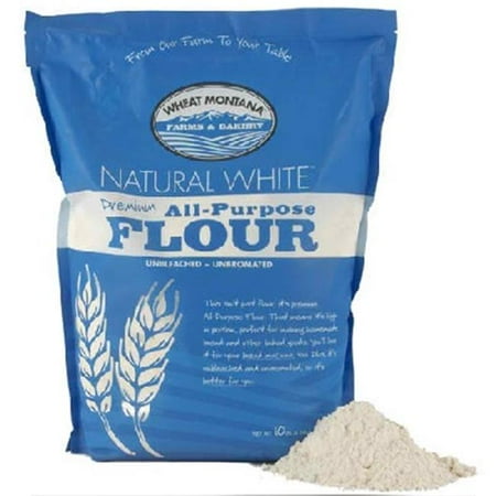 Wheat Montana Natural White All-Purpose Flour, 10 Lb - Walmart.com