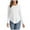 White, variant on Diufon Womens Fall Tunics Knit Solid Color Casual Pullover Tops Round Neck Long Sleeve Tops