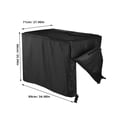 thumbnail image 2 of BESTYASH Waterproof Generator Cover Black Oxford Fabric Rainproof Protector for Outdoor Camping Construction Use, 2 of 8