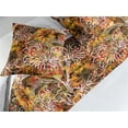 thumbnail image 2 of Fall Bed Runner Set, Autumnal Design Botanical Pattern of Repeating Leaves Outline Motif, Decorative Bedding Scarf & 2 Pillow Shams for Hotels Homes, Queen, Fawn Mustard and Vermilion, by Ambesonne, 2 of 3