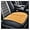 Orange, variant on Car Seat Cushion Pad, 20''×18'' Comfort Car Seat Protector with 1.2" Thick Memory Foam, Driver Seat Cushion Auto Seat Cover with Non-Slip Bottom for Car, Home and Office Chairs (Black)