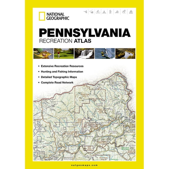 Pennsylvania Recreation Atlas: 9781597755559