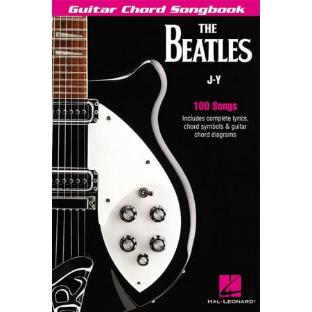 Guitar Chord Songbook Book - The Beatles Guitar Chord Songbook J-Y