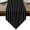 Black, variant on Sage Green Striped Table Runner Linen Burlap Table Runner 120 Inches Long Modern Minimalist Boho Stripes Dresser Scarves for Kitchen Island Coffee Dining Room Party Wedding Holiday Decor 13"x120"