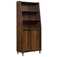 thumbnail image 1 of Pemberly Row Bibliothèque Grand en Bois Manufacturé Noyer Grand, 1 of 11