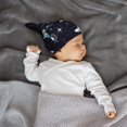 thumbnail image 5 of Wukai Galaxy2 Newborn Knotted Baby Beanie Hat for Boy Girl Baby Cute Cap Infant Beanies,0-6 months, 5 of 6