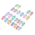 thumbnail image 3 of IAUYY Set of 2 Inch Bath Mat Thick Soft Plush Shower Mat TPR Backing Material Non Slip Bath Mats for Bathroom for Tub Shower Hotel Colorful Cat Paws, 3 of 9