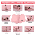 thumbnail image 3 of Set 2 Uds Rodilleras Bloosom  Para Rodilla Yoga Pilates Entrenamiento Rosa, 3 of 4