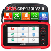 LAUNCH CRP123I V2.0 OBD2 Scanner, 2024 Newest Car Scanner with ABS/SAS/Throttle/Oil/DPF/EPB Reset, ABS Bleeding ,BAT Match, SRS, at, Engine Scanner,  Online Feedback, AutoVIN