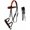 Black Tan, variant on Horse Western Cob Leather Bitless Sidepull Bridle Reins Brown 7712BR-C